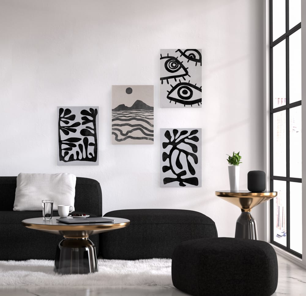 Peinture sur toile 60x40 imprimé HD Récif - Maisons du Monde