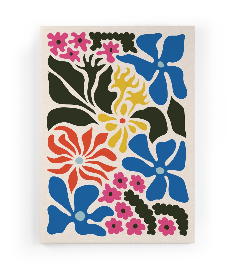 Lienzo 60x40Flores