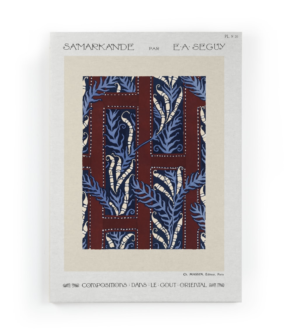 Surdic Leinwand 60x40 Art Deco style modern Mehrfarbig Pes - Polyester
