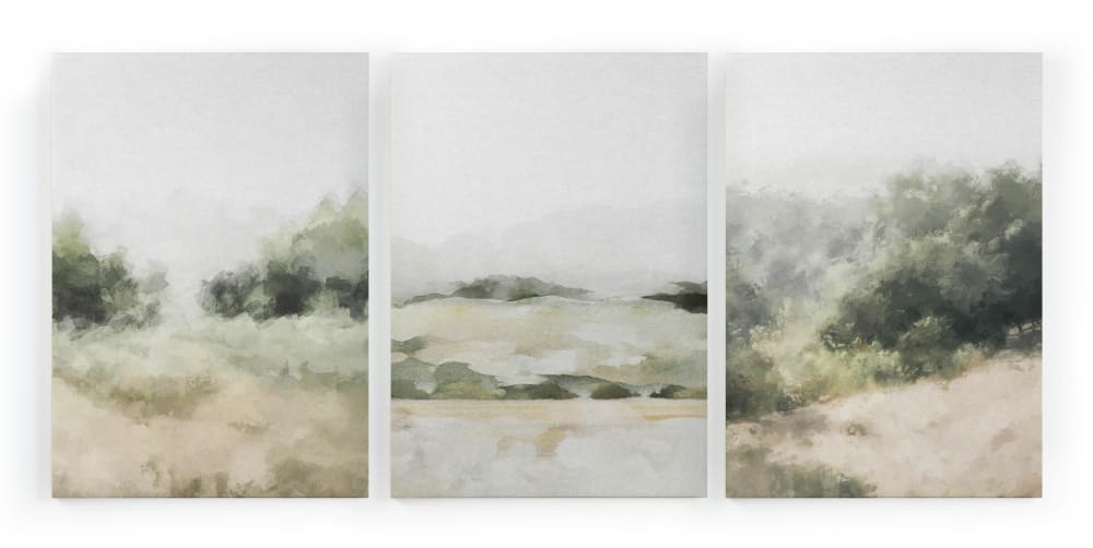 Set 3 Lienzos 60x40 Naturaleza