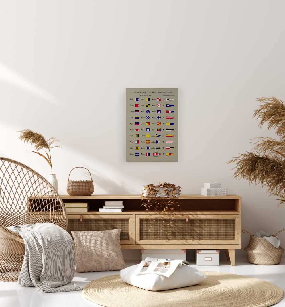Lienzo 60x40 Banderas - Maisons du Monde