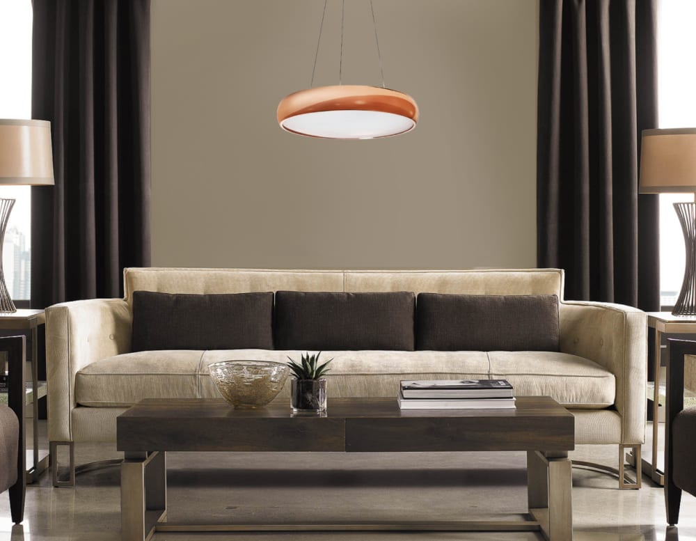 Colgante Design LED 30W 3000K Cobre Cepillado - Maisons du Monde