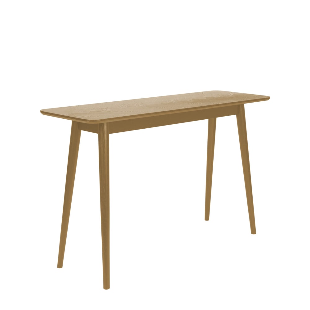 Console en bois beige