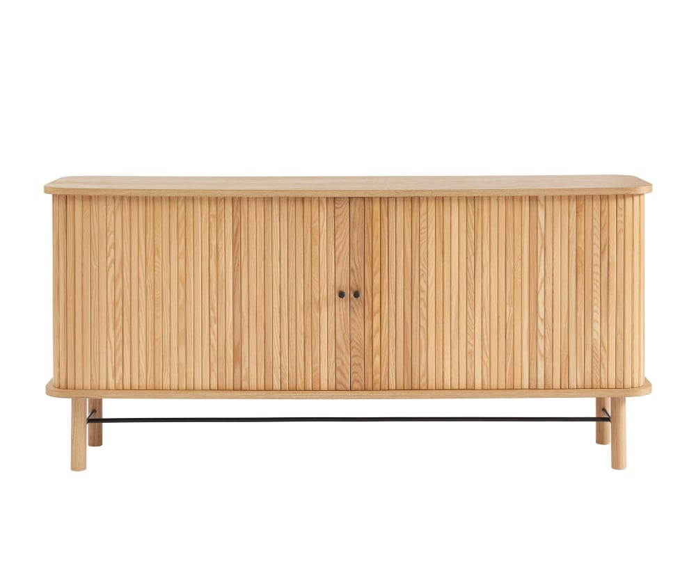 Buffet frêne portes tambour