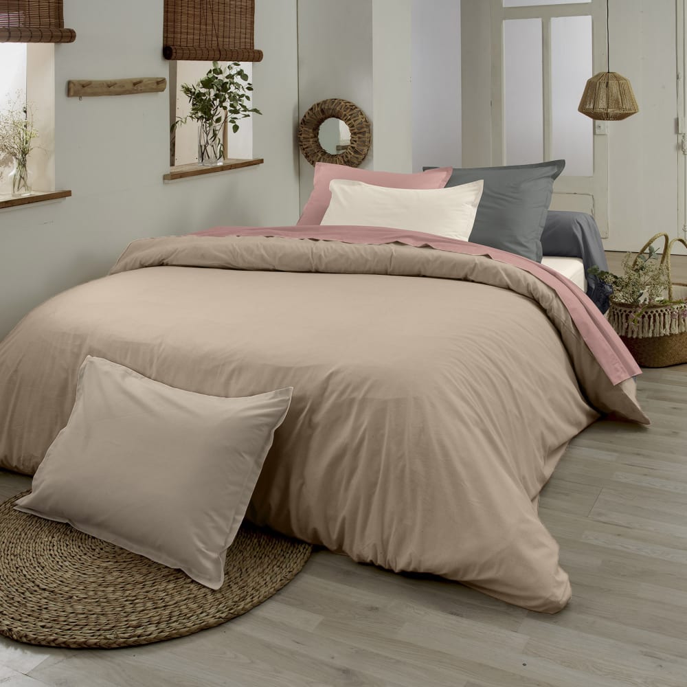 Housse de couette en coton biologique ficelle 240x220 cm