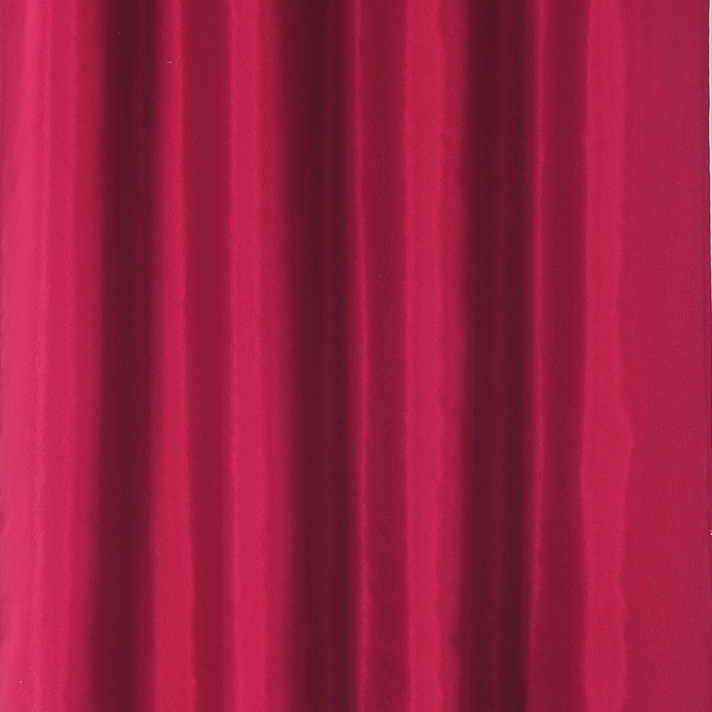 Rideau ignifugé en toile demi natté polyester fuchsia — vue 4