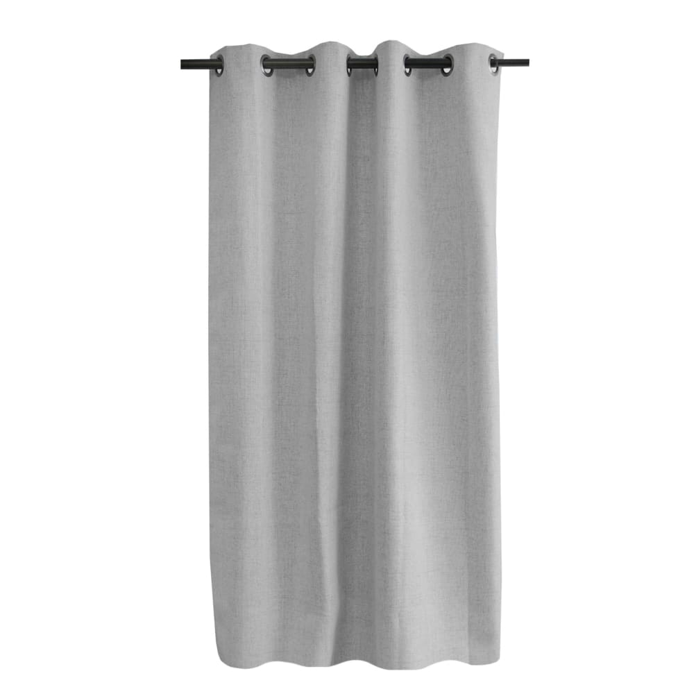 Verdunkelungsvorhang 100% Ösens Grau MC733 130Lx260H - Maisons Du