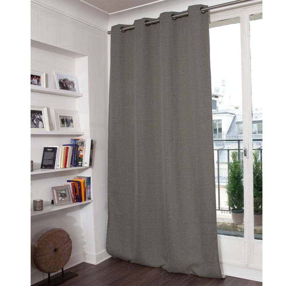Moondream Verdunkelnder Vorhang Moondream style modern Taupe Pes - Polyester
