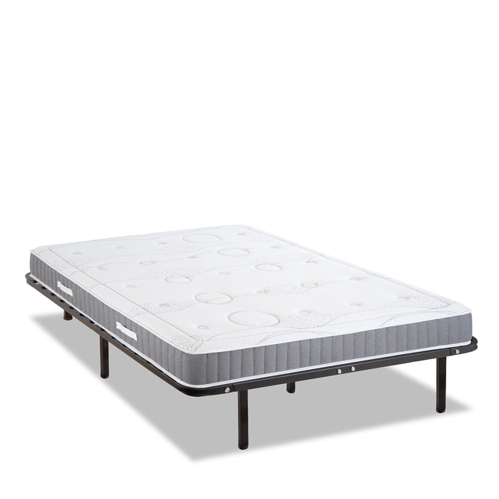 Ensemble    Matelas + Sommier Métal 180x200 cm