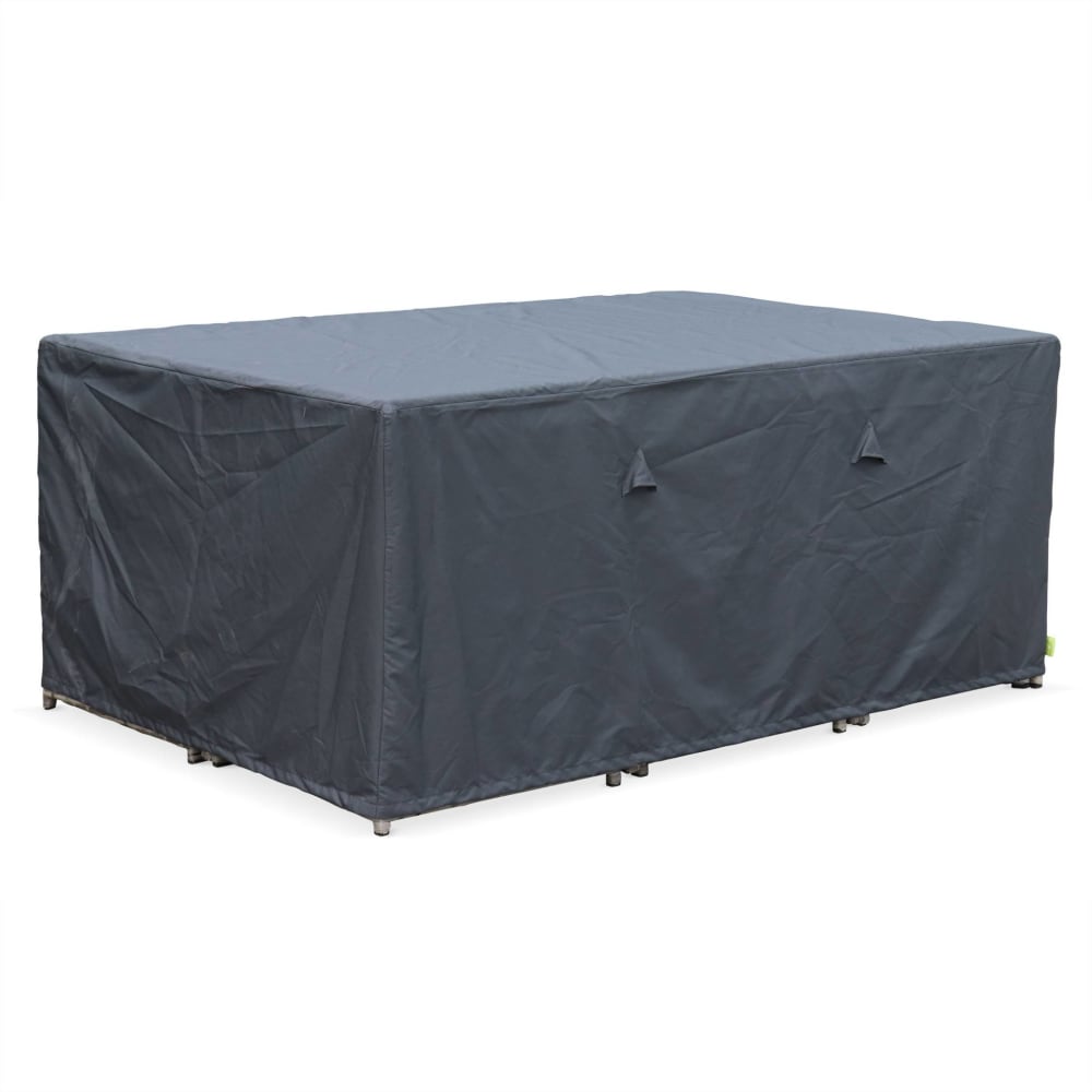 Housse de protection grise pour salon de jardin 172 cm sur 112 cm