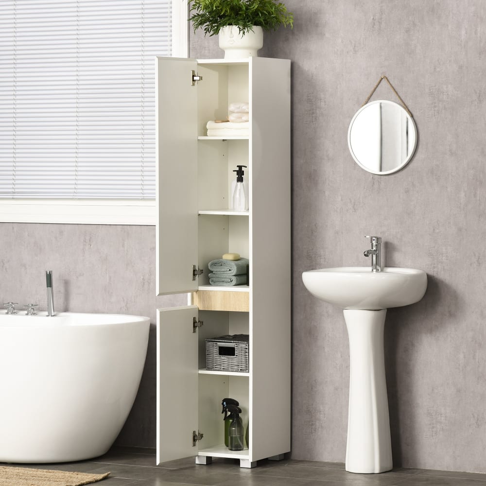 Armario de baño 30x33x165 cm blanco - Maisons du Monde