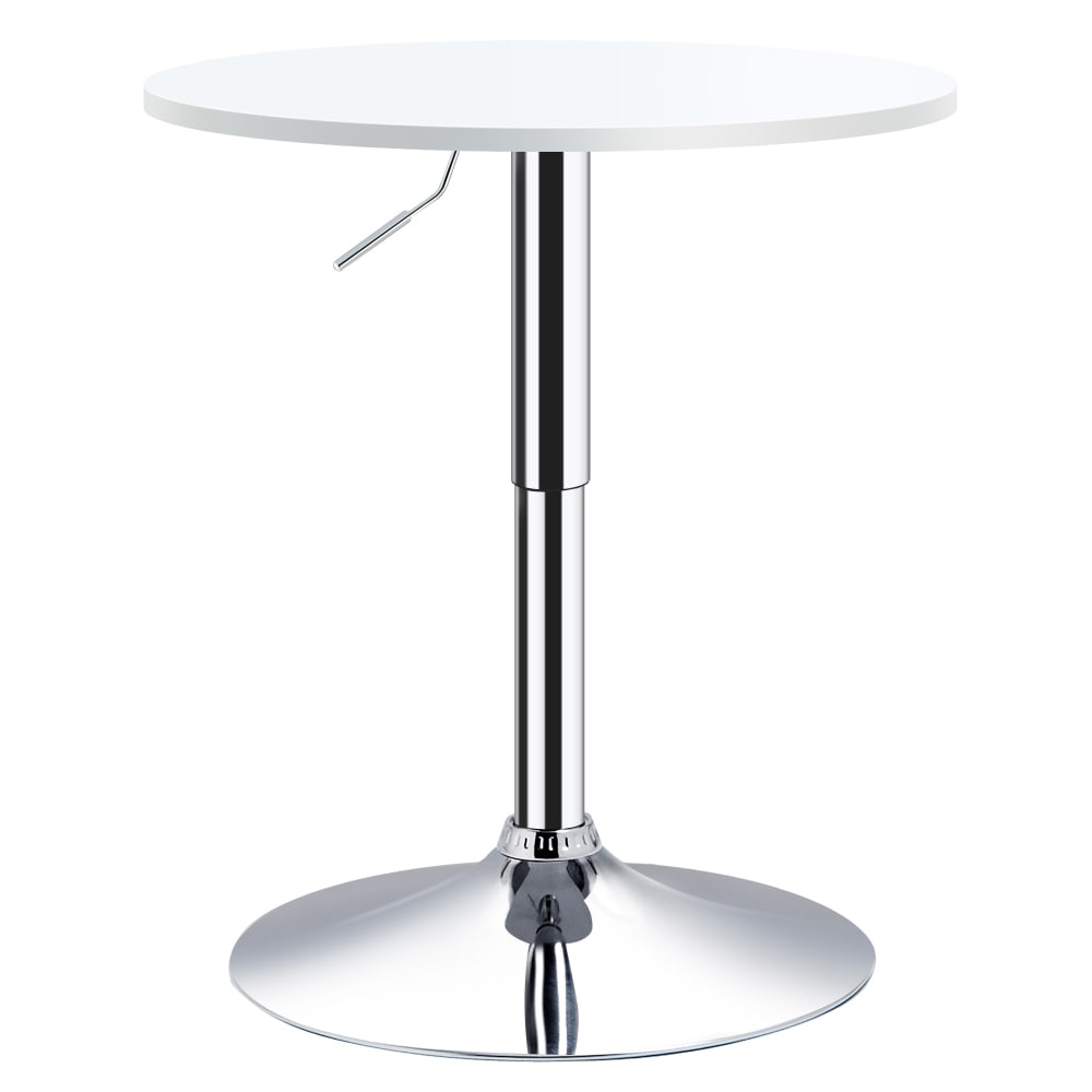 Mesa de bar 60x60x93 cm blanco