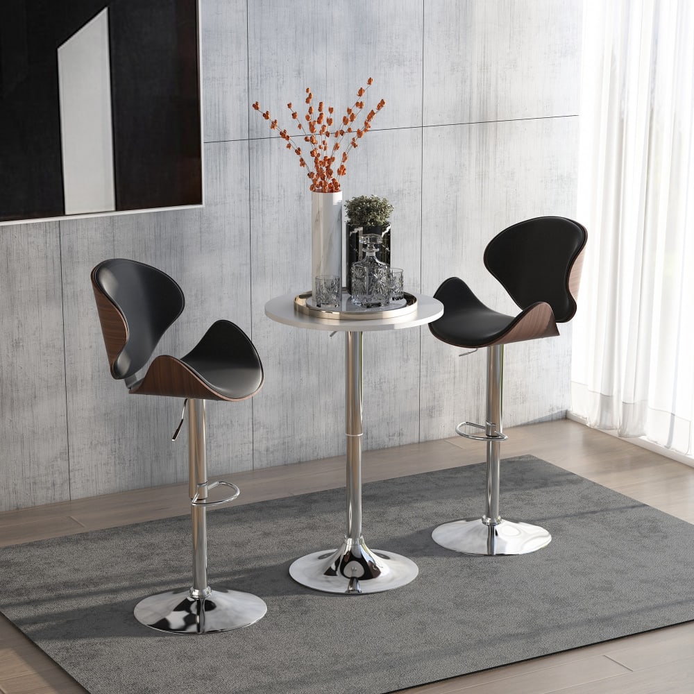 Mesa de bar 60x60x93 cm blanco - Maisons du Monde