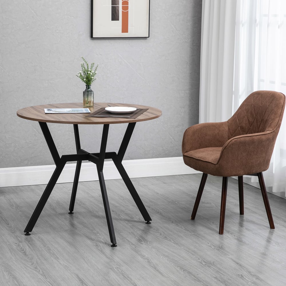 Mesa de comedor 90x90x76 cm marrón - Maisons du Monde