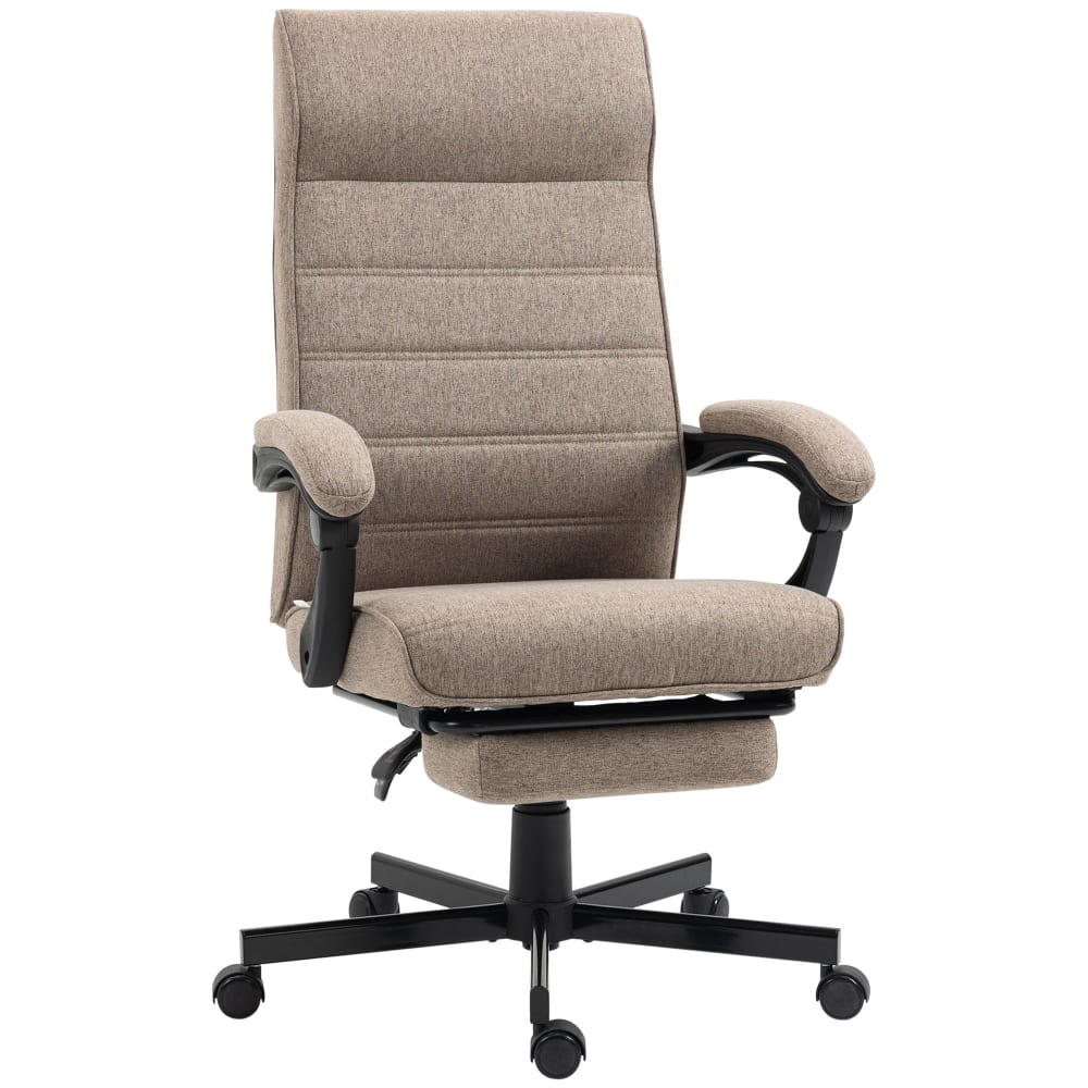 Silla de oficina 68x67x119 cm marrón