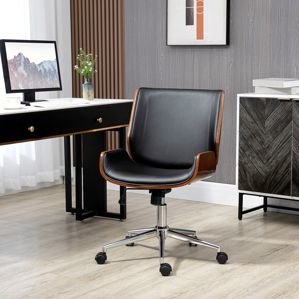 Silla de oficina 51x65.5x92 cm negro - Maisons du Monde