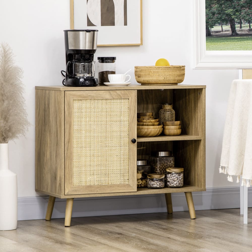 Aparador de cocina 80x39x70 cm madera natural - Maisons du Monde