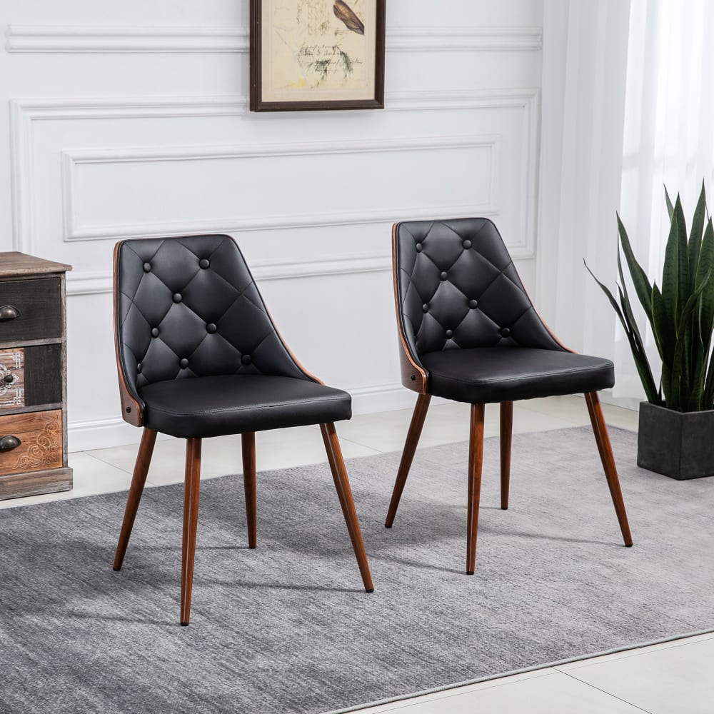 Sillas de comedor 50.5x59x82 cm negro - Maisons du Monde