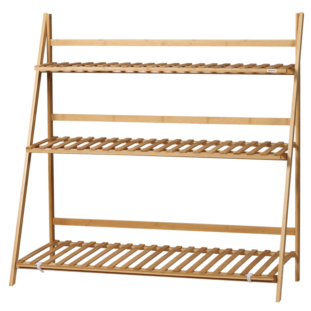 Estantería para plantas 100x39x97 cm madera natural