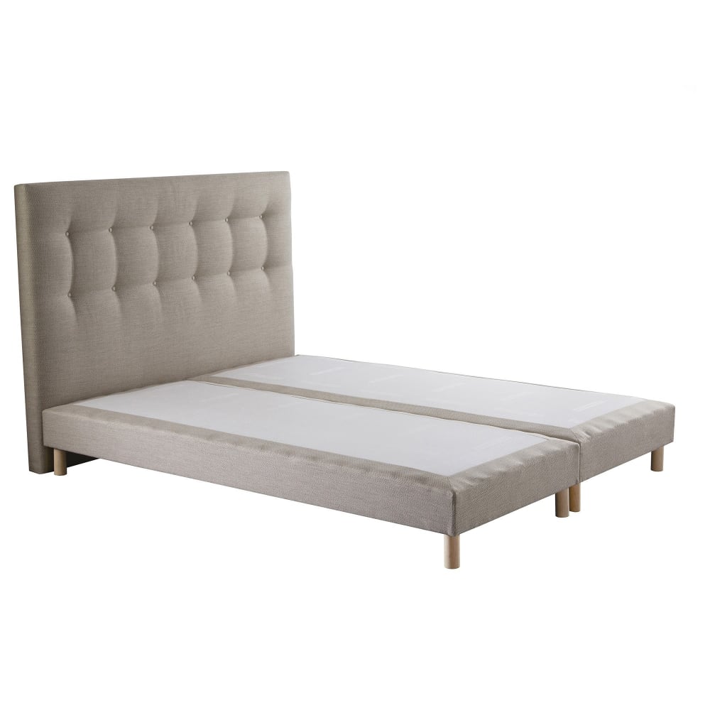 Sommier tete de lit capitonnee