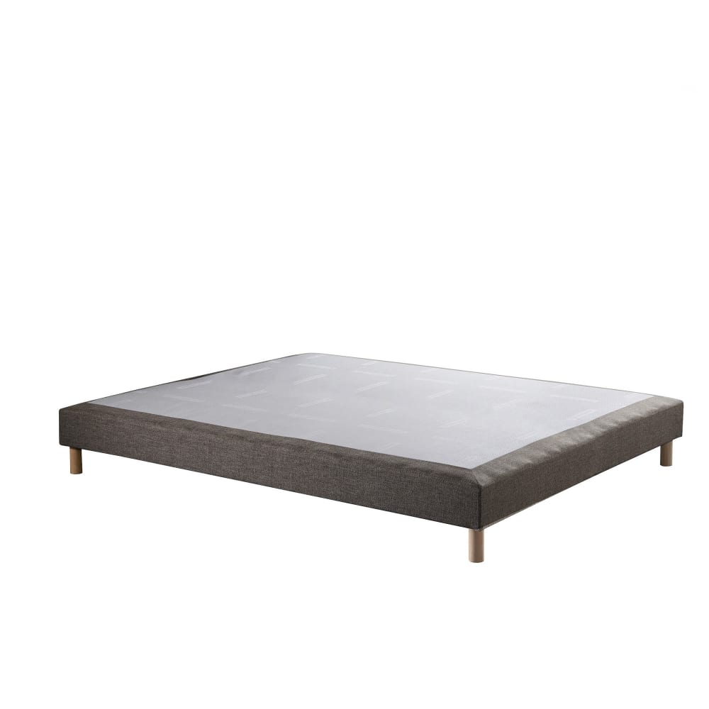 Sommier tapissier camel 140x190