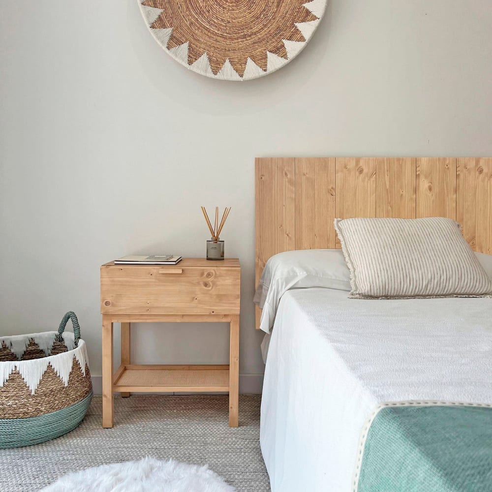 Ovaler Wandspiegel aus Naturfasern 110 x 64 cm - Maisons Du Monde