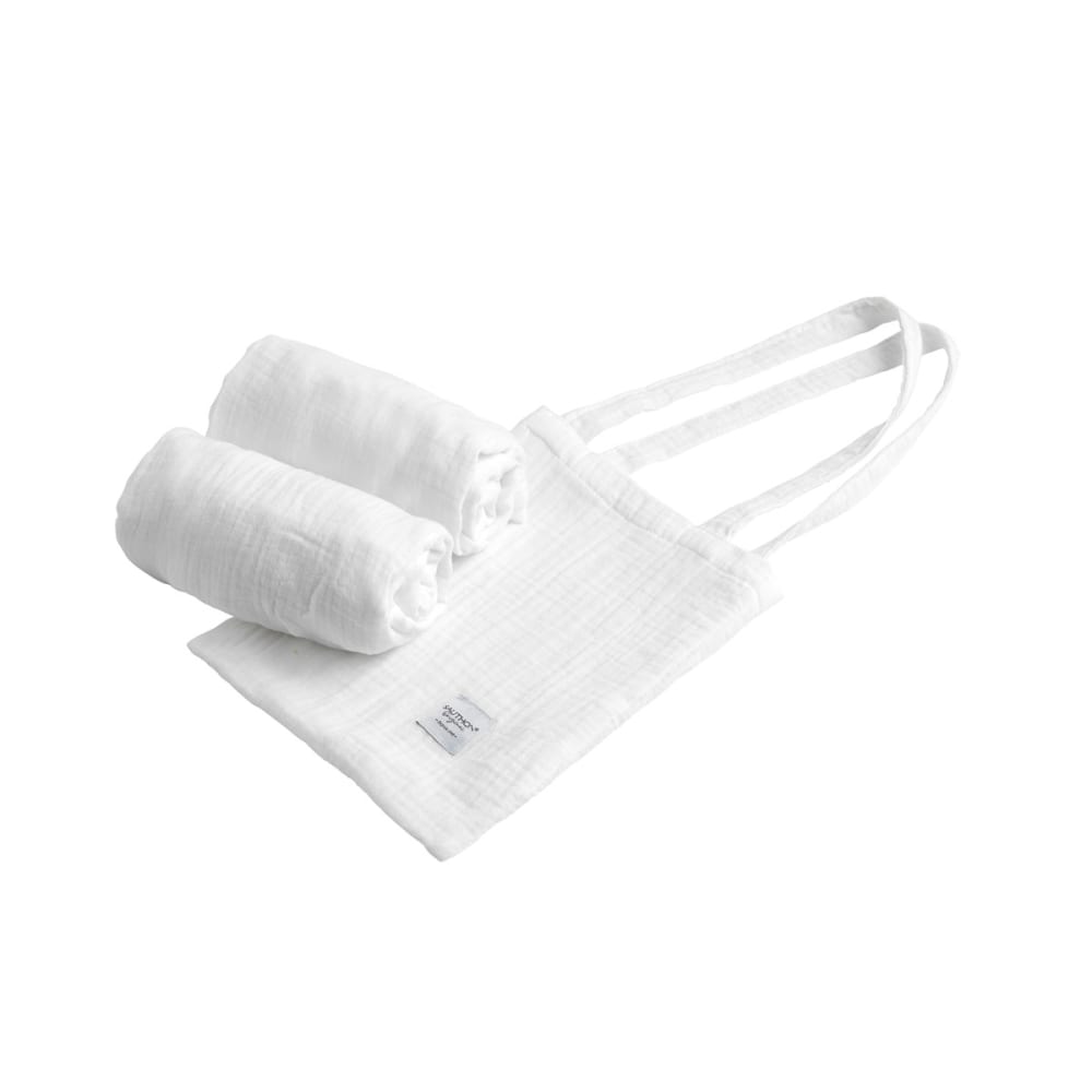 Lot de 2 draps housse ovales en coton Lot de 2 draps housse ovales en coton
