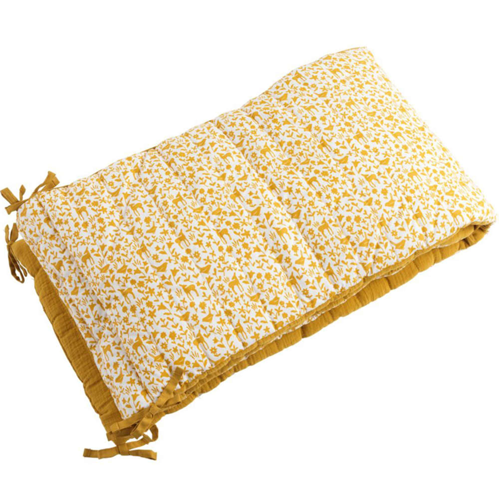 Tour de lit bébé en coton