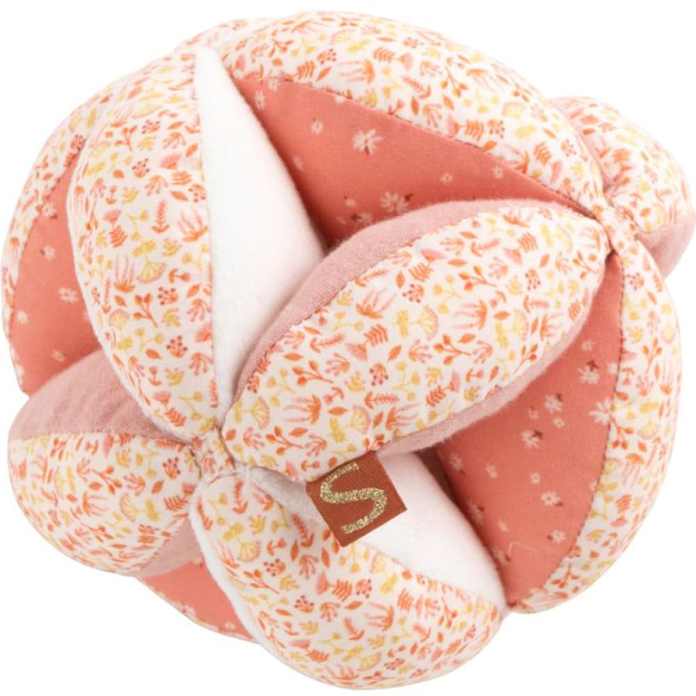 Sauthon Sinnesball aus weißem Samt style classic chic ROSA SAMT Baby