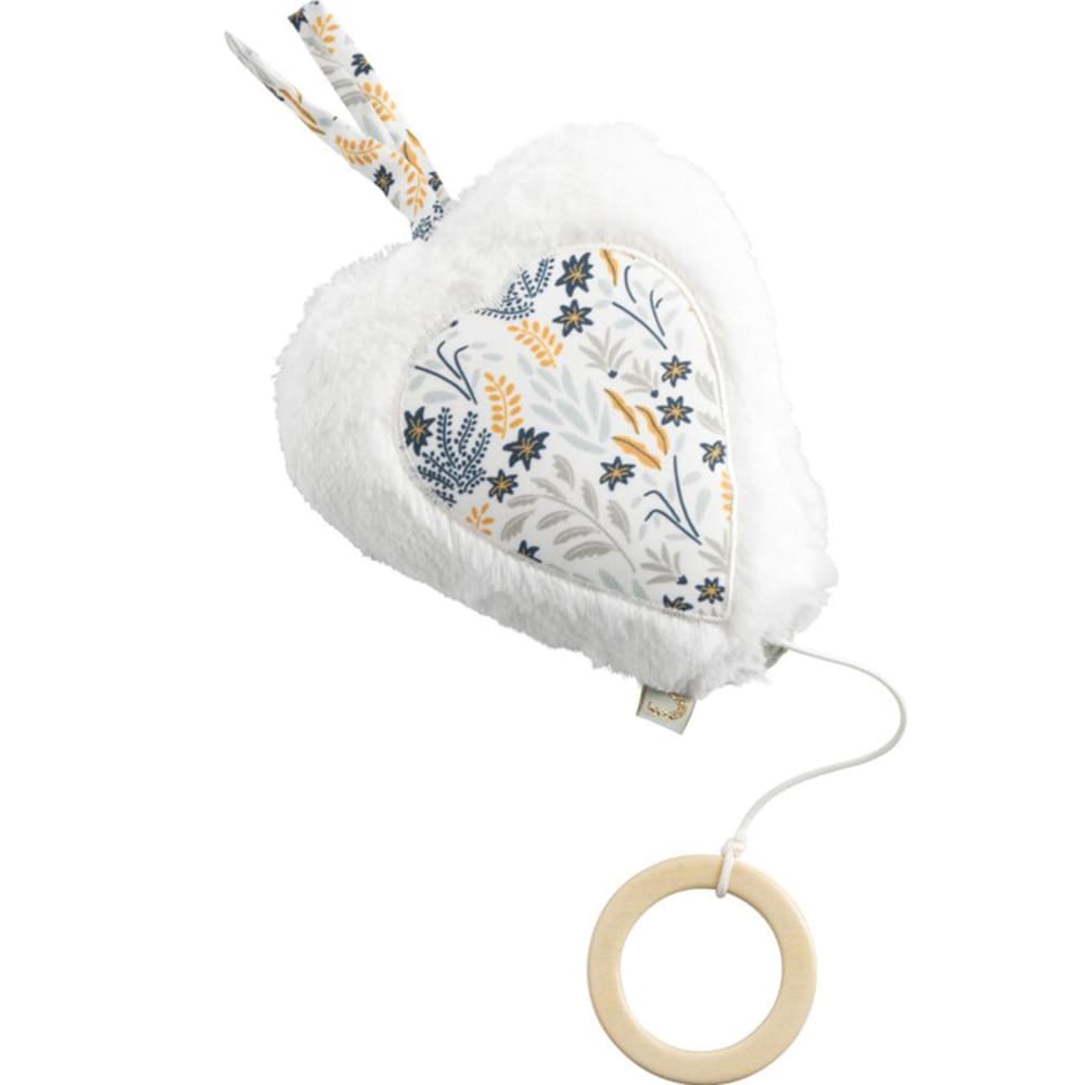 Peluche musicale coeur PROMENONS-NOUS