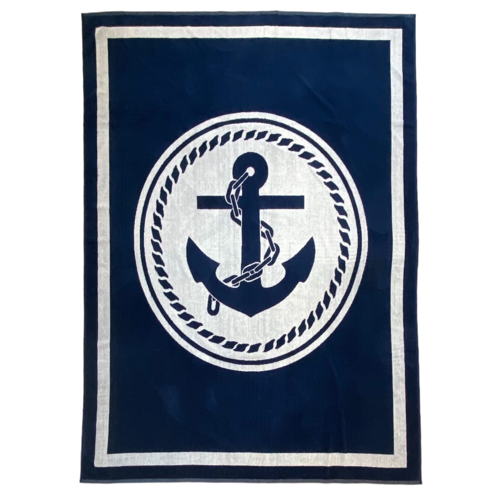 Serviette de plage éponge velours Jacquard Madison 140x180 400g/m²