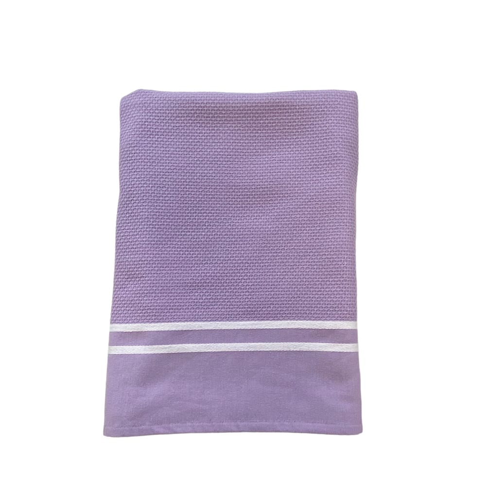 Fouta doublée éponge ''Waffle'' Orchid 90x170
