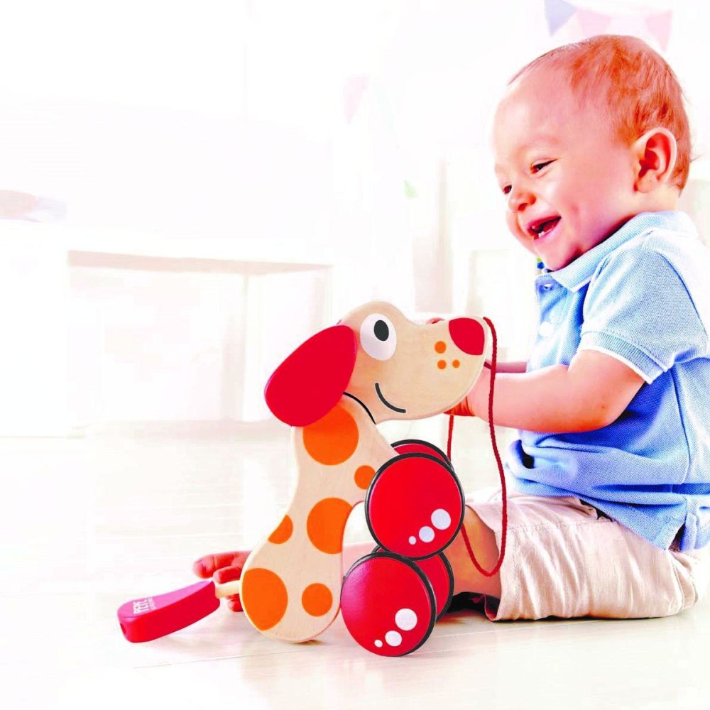 Chien à tirer Puppy (Hape) - Image 1