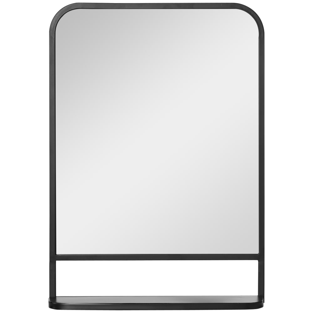 Espejo de pared 50x10.2x70 cm negro