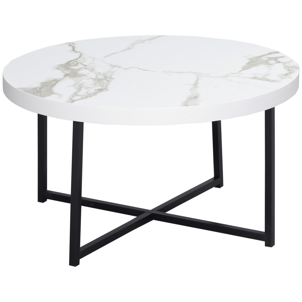 Mesa de centro 80x80x45 cm blanco