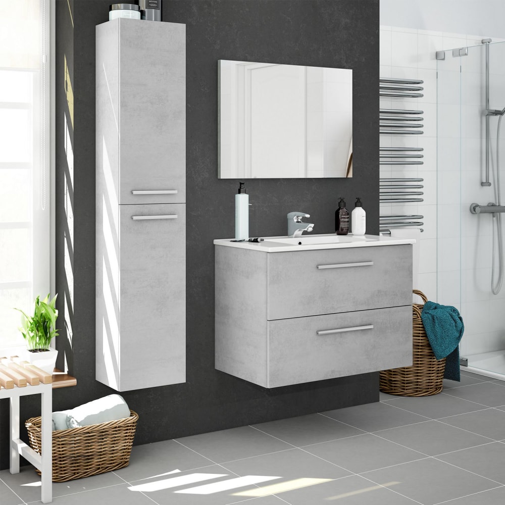 Armario de baño 2 puertas, 150 cm - Maisons du Monde