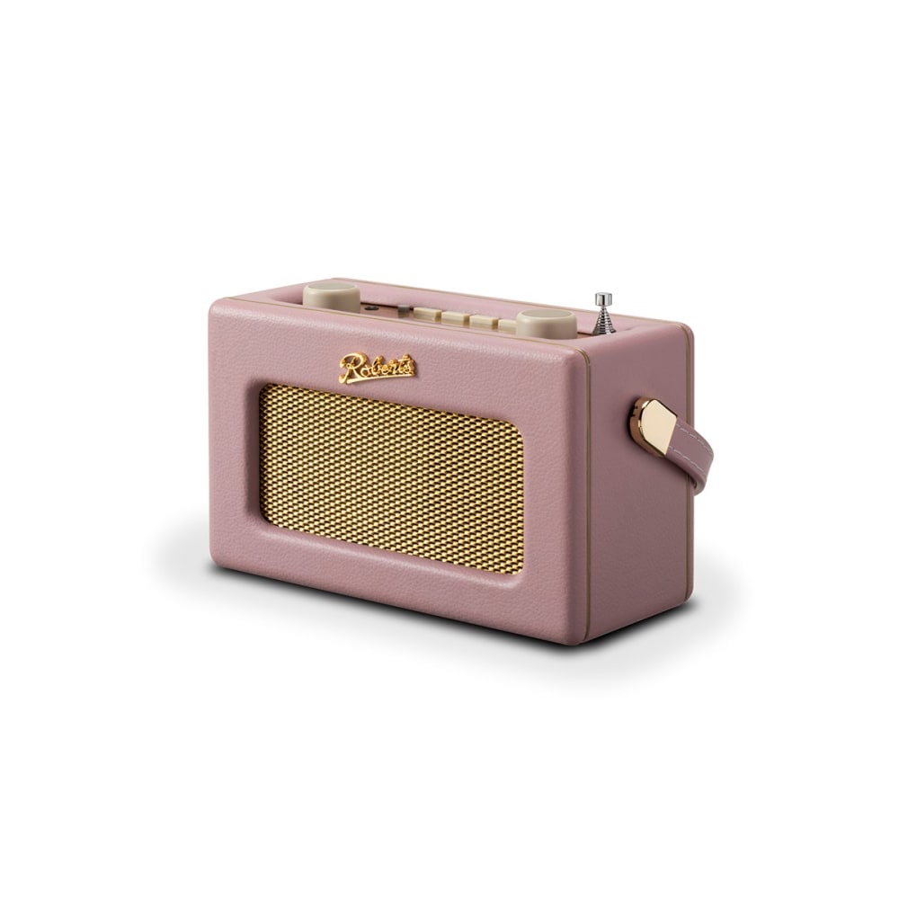 Radio DAB-FM bluetooth portable rétro rose sombre - Maisons du Monde