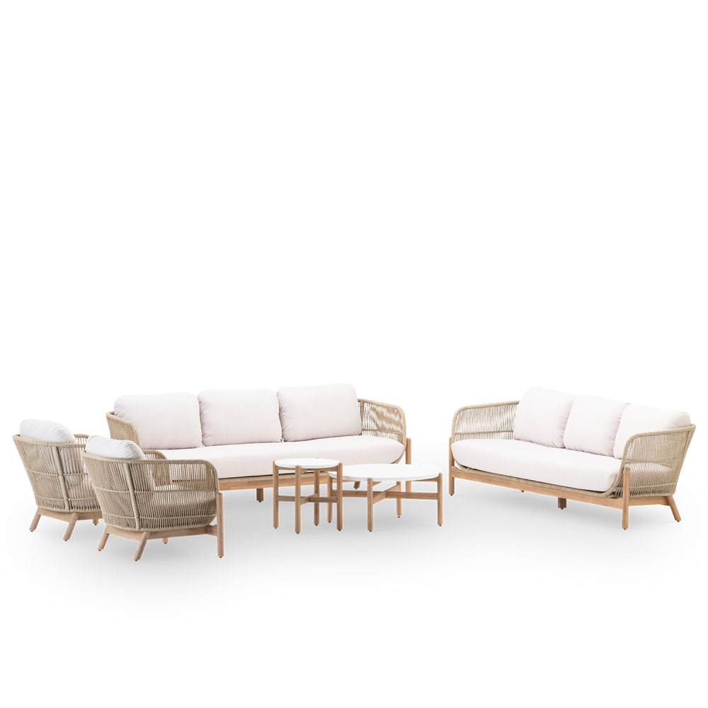 Salon de jardin 8 places et 2 tables