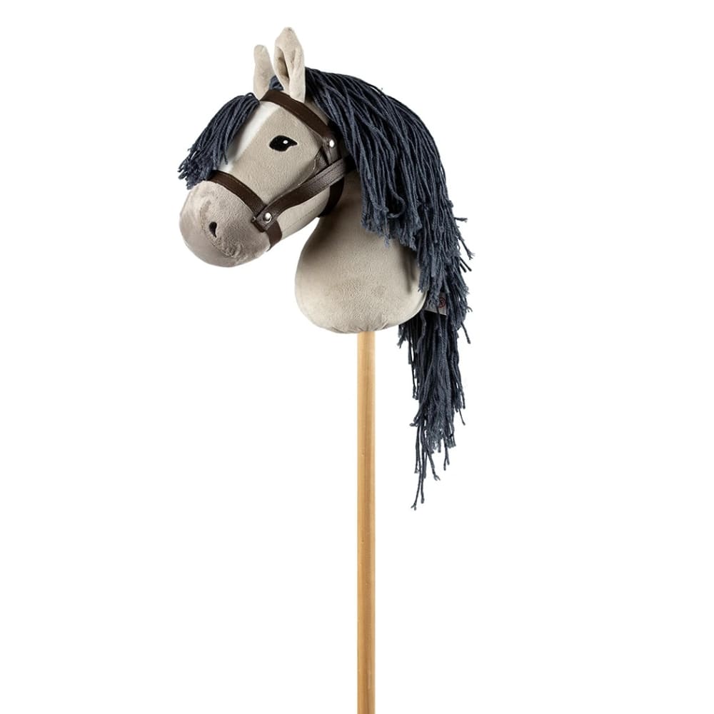 Tête de cheval gris