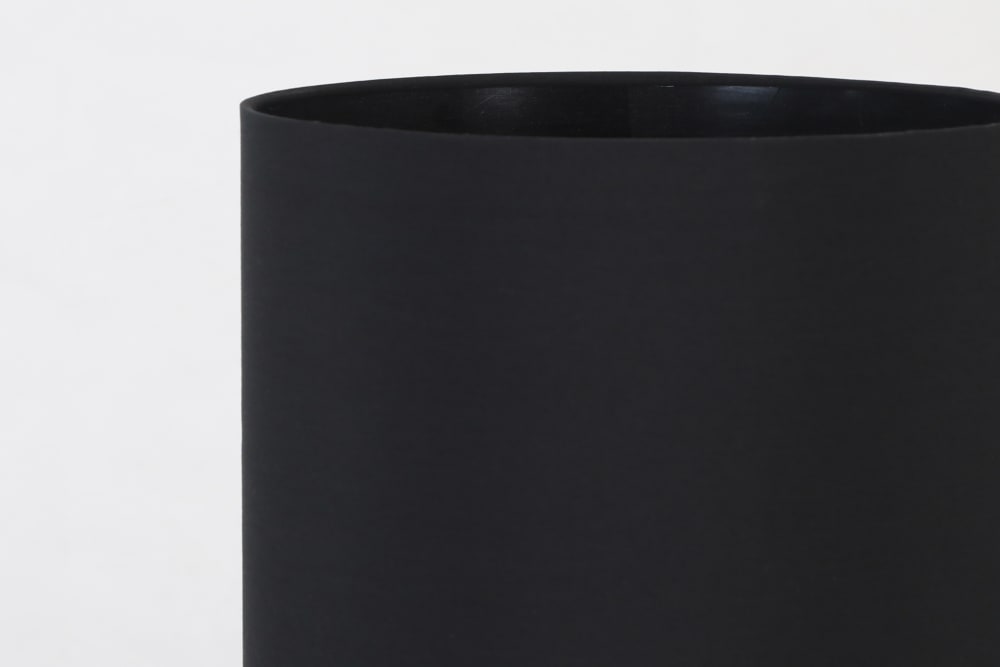 Lampadaire noir/brun métal ø28cm — vue 4