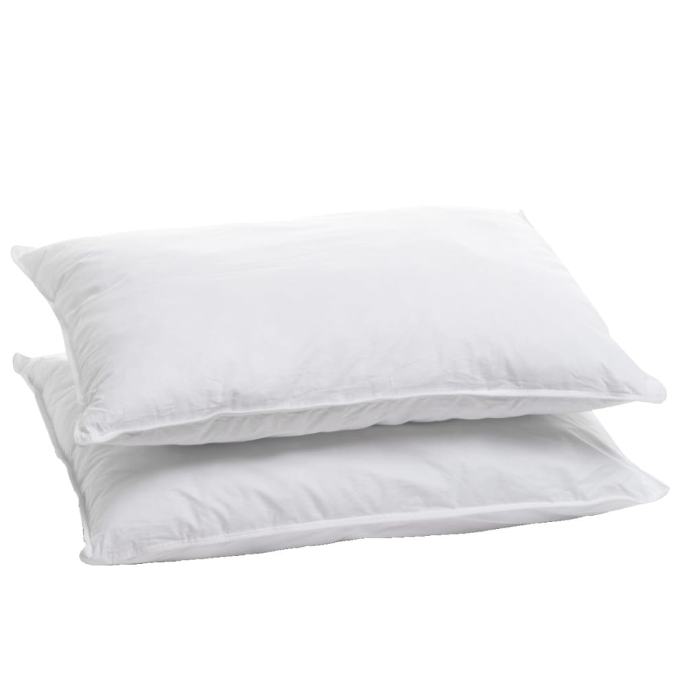 Lot de 2 oreillers mémoire de forme mixte 50x70cm