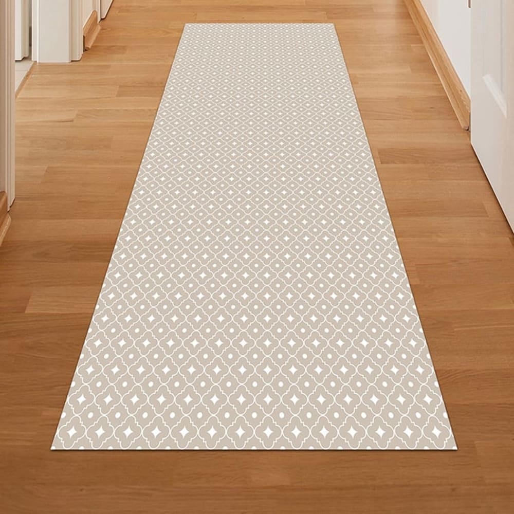 Alfombra vinílica minimal beige 150x65cm - Maisons du Monde