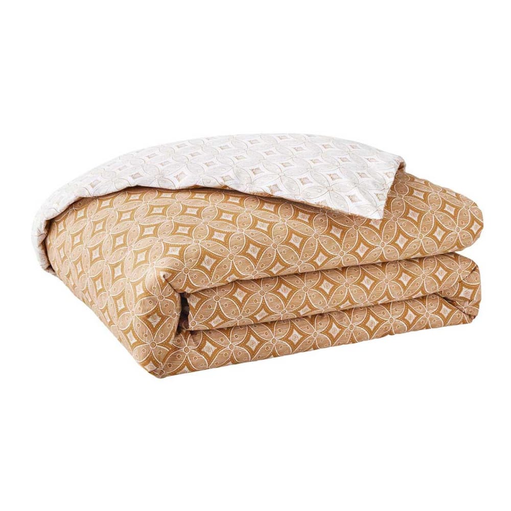 Housse de couette en de coton jaune 240x220 - Maisons du Monde