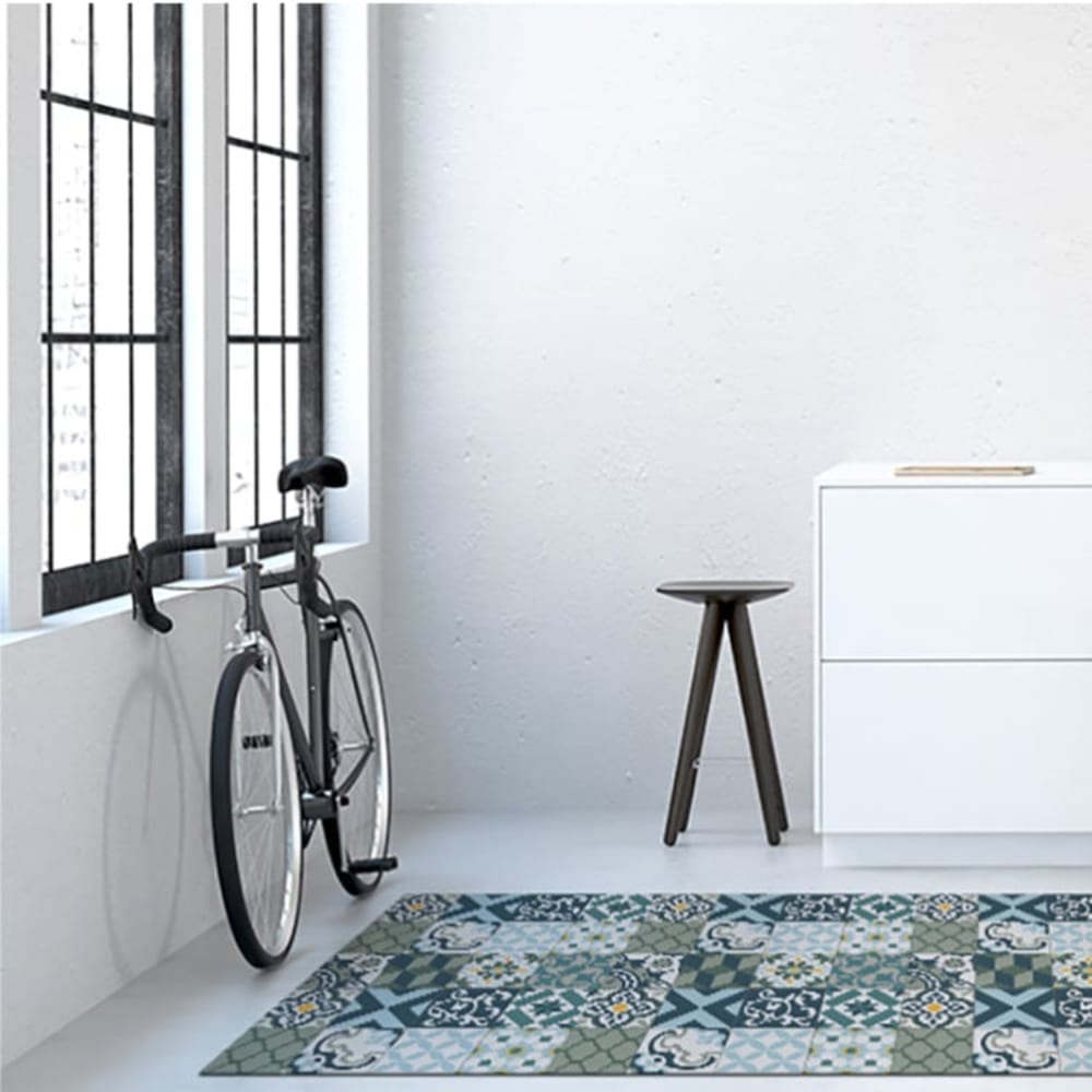 Alfombra vinílica baldosas trendy 143x97cm - Maisons du Monde