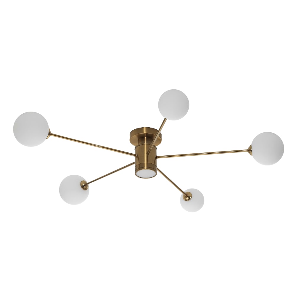 Lustre acier finition laiton l92 p92 h16,5