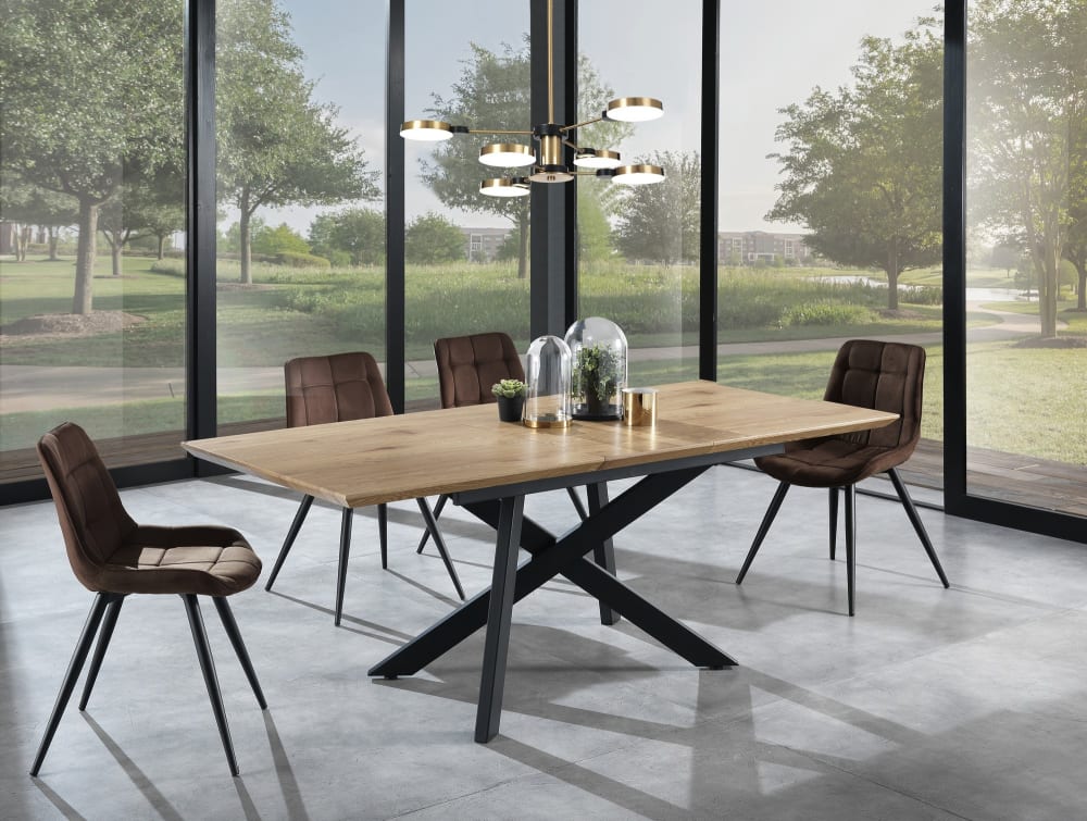 Lampadario in acciaio verniciato ottone anticato cm. Ø.60 h.74 -