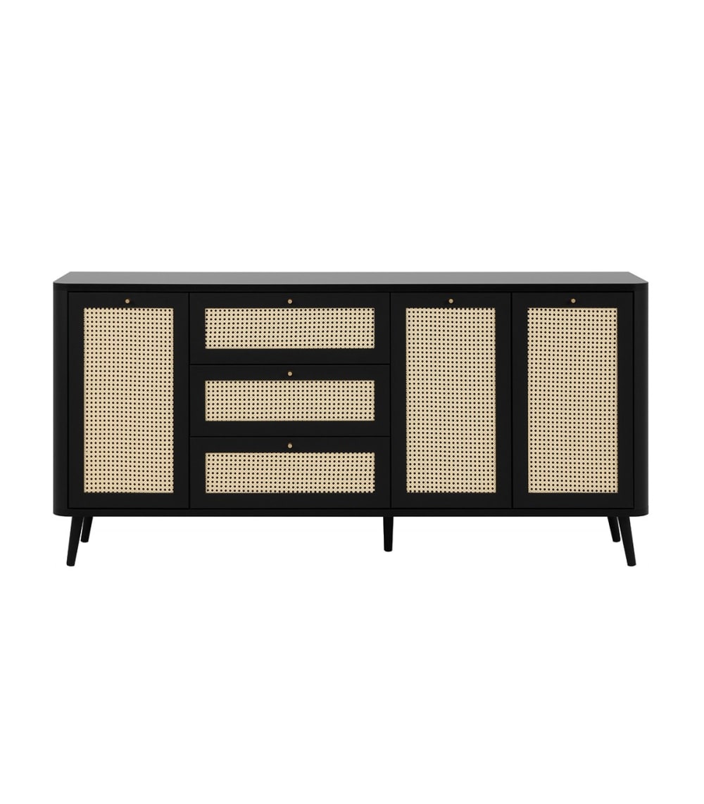 Buffet 3 portes 3 tiroirs - L175 cm