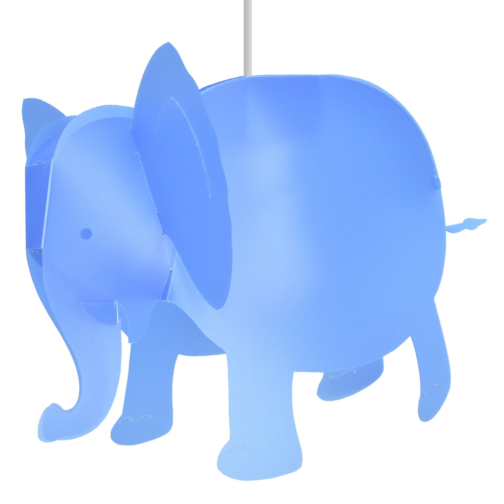 Suspension enfants Éléphant Bleu 33cm