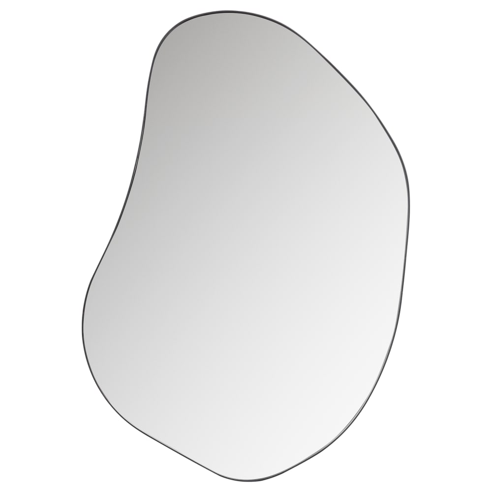 WOOOD Spiegel aus Metall, Schwarz style modern Schwarz Metall