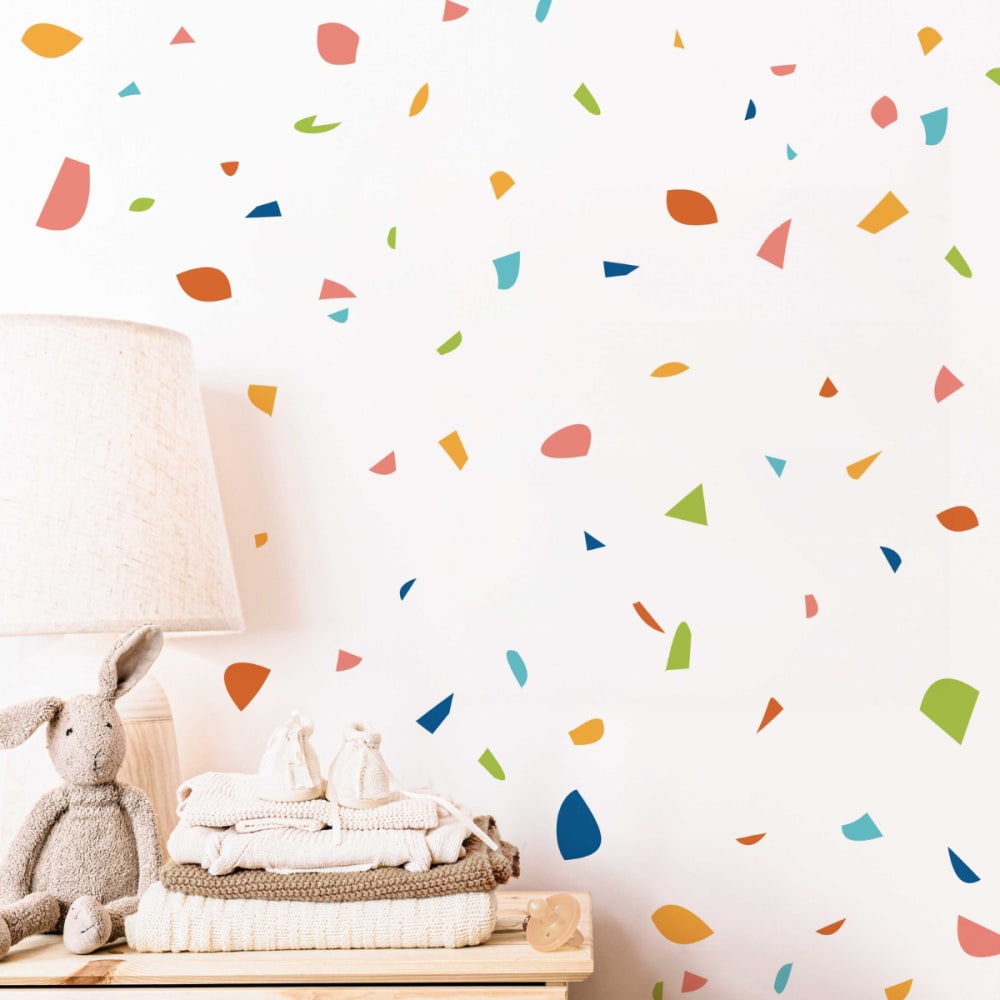 Stickers muraux en vinyle terrazzo multicolore - Maisons du Monde
